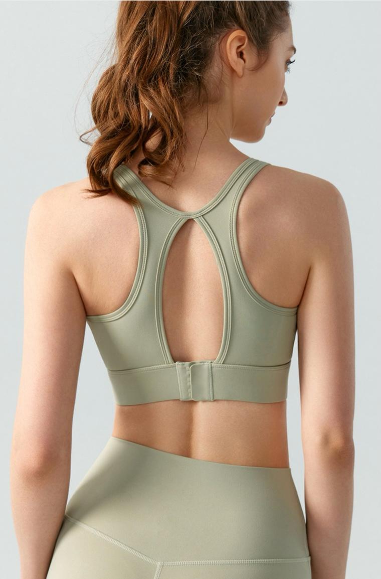 CoolMax V-Neck Sports Bra