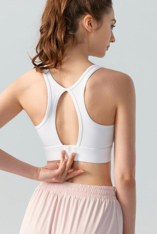 CoolMax V-Neck Sports Bra