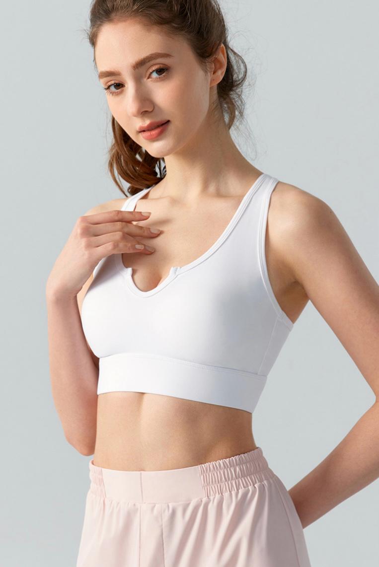 CoolMax V-Neck Sports Bra